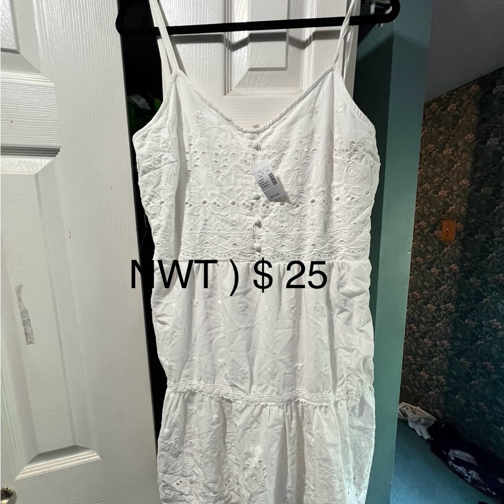 Maurices White Lace Mini Dress